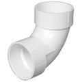 Charlotte Pipe And Foundry Charlotte Pipe & Foundry PVC003001600HA 90 deg PVC Dwv Elbow  6 in. 4090171